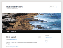 Tablet Screenshot of bizbroker.com